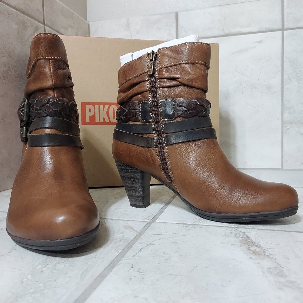 Pikolinos brown boots, size 36